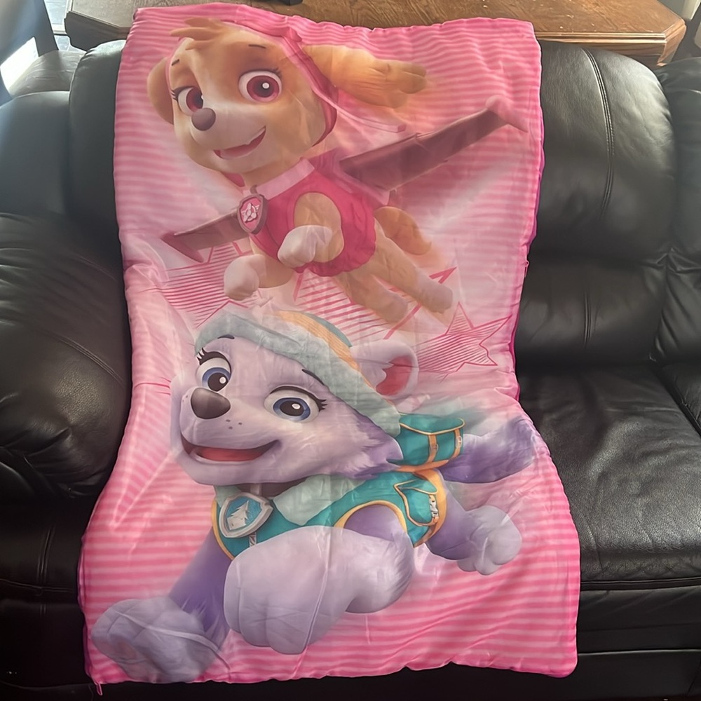 Nickelodeon Paw Patrol Puffy Girls Sleeping Bag
